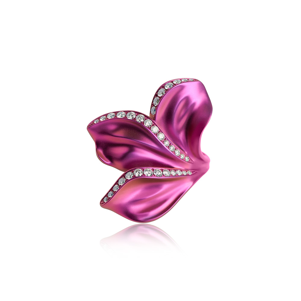 Diamond Petal Ring